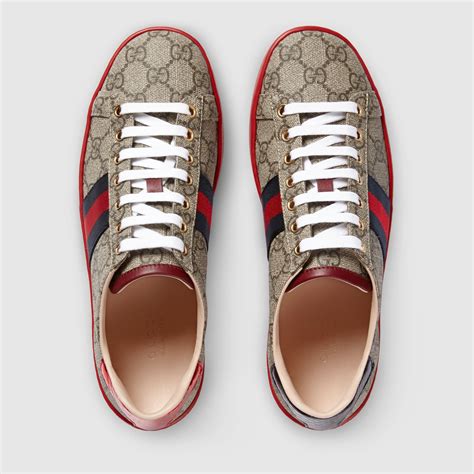 gucci shoes supreme|Gucci ace low top sneakers.